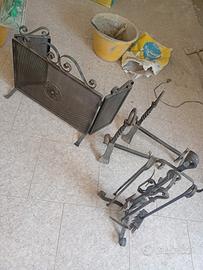 kit per camino a legna aperto