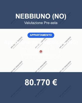 Immobile in asta di 108 m² a Nebbiuno