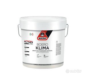 Idropittura traspirante antimuffa Boero KLIMA