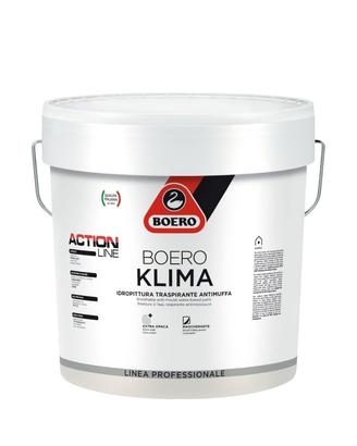 Idropittura traspirante antimuffa Boero KLIMA