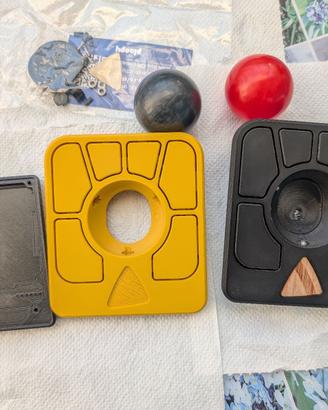 Trackball Ploopy Adept + kit riparazione + scocca2