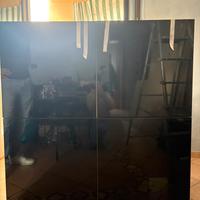 QUADRATO SCAFFALI E MOBILE PORTA TV