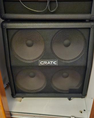 Testata crate gt1200h+cabinet 4×12 crate g412sl