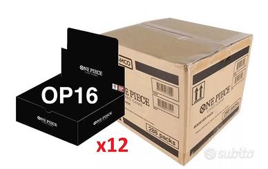 PREORDINE Case da 12 One Piece CG OP16 INGLESE