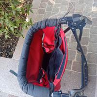 Zaino porta bimbi trekking con ruote