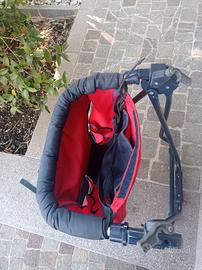 Zaino porta bimbi trekking con ruote
