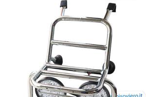 Portapacchi Anteriore Cromato Con Fari Vespa PX
