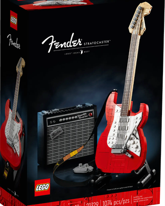 Fender Stratocaster LEGO Ideas 21329