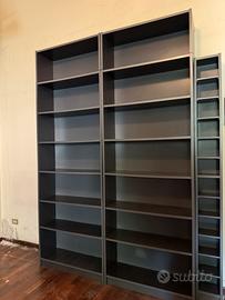 Libreria Billy grigio scuro con top