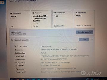 HP ENVY 15 Notebook PC
