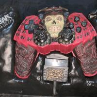 PS2 Controller Freak Skull Samurai Samurai Teschio