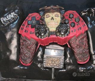 PS2 Controller Freak Skull Samurai Samurai Teschio