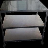 Tavolo - carrello da lavoro in metallo