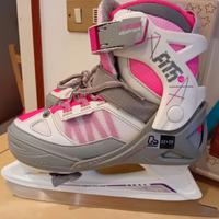 Pattini da ghiaccio Decathlon Oxelo Fit 500 32-35