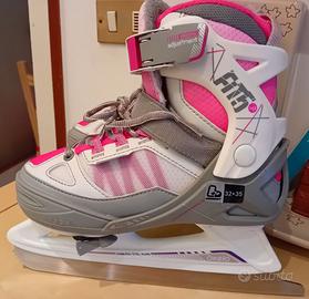 Pattini da ghiaccio Decathlon Oxelo Fit 500 32-35