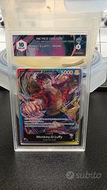 Monkey D. Luffy promo gradata graad 10