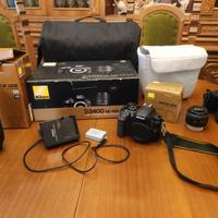 Fotocamera Nikon 3400 + kit