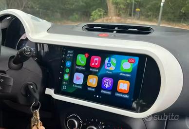 Navigatore CarPlay Twingo Captur Clio C3 Peugeot 