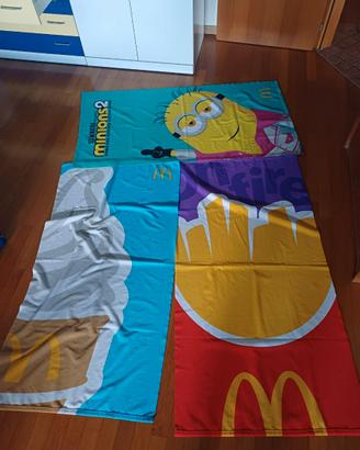 ASCUGAMANO SPIAGGIA VARI 3 pz. MINIONS (MC)