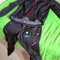 completo giacca pantalone sport mtb trekking 