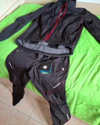 completo giacca pantalone sport mtb trekking 