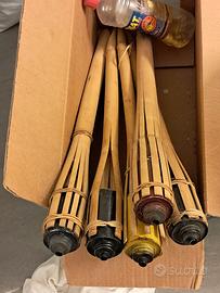 lampade ad olio da esterno 5 pezzi