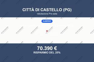 Immobile in asta di 268 m² a Città di Castello