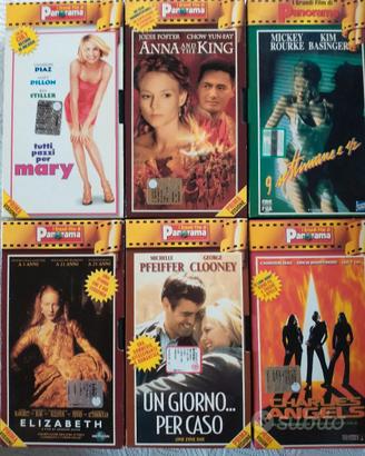 Film Collana "I grandi film" 6 titoli VHS