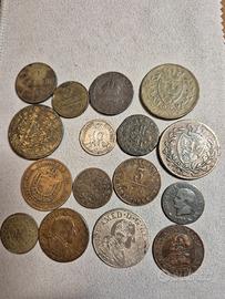 Lotto 16 monete antiche stati preunitari