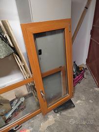 Infissi PVC color legno