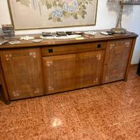 Servante noce con intarsi in madreperla