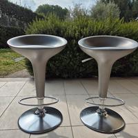 sgabelli bombo grigi