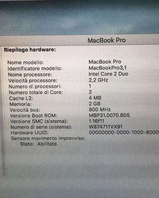MacBook pro