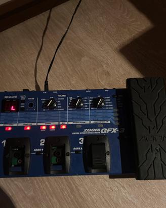 Pedaliera per chitarra ZOOM GFX 3
