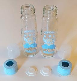 2 Biberon Vetro Chicco 250 ml