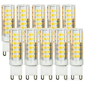 Lampadine LED, 10 pezzi,G9, 7W, luce fredda 6000K.