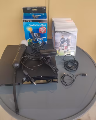 PlayStation 3 + PlayStation move + 12 giochi