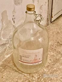 Damigiane da 5 litri in vetro