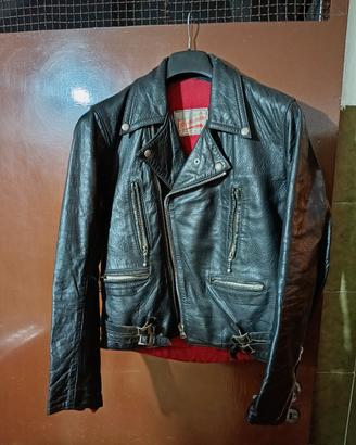 Giacca pelle Highwayman London Tailored Vintage
