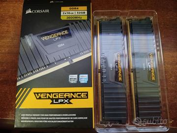 Corsair Vengeance 32GB (2x16) LPX DDR4 3600MHz