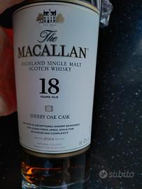 The Macallan 18 Years Old SHERRY OAK CASK 2024

