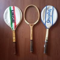 Racchette tennis in legno