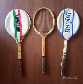 Racchette tennis in legno