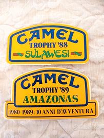 adesivi camel trophy vintage anni 80