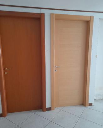 PORTE IN LEGNO CM 80 X 210 - MURO CM 10 DX
