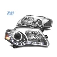 FARI DAYLIGHT VOLKSWAGEN VW PASSAT 3C 05-10 CROMAT