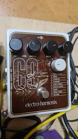 Pedale chitarra C9 Organ Machine Electro Harmonix usato  Gorizia