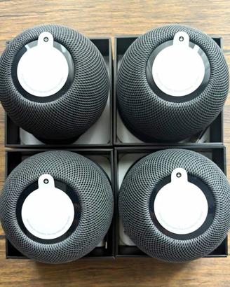 4 Apple HomePod mini nero - confezione