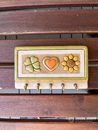 Appendichiavi Thun quadrifoglio cuore e girasole