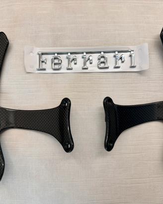 Ferrari palette cambio carbonio